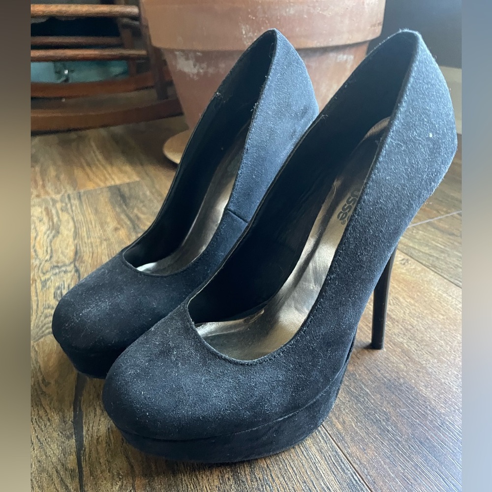 Charlotte Russe Black High Heels